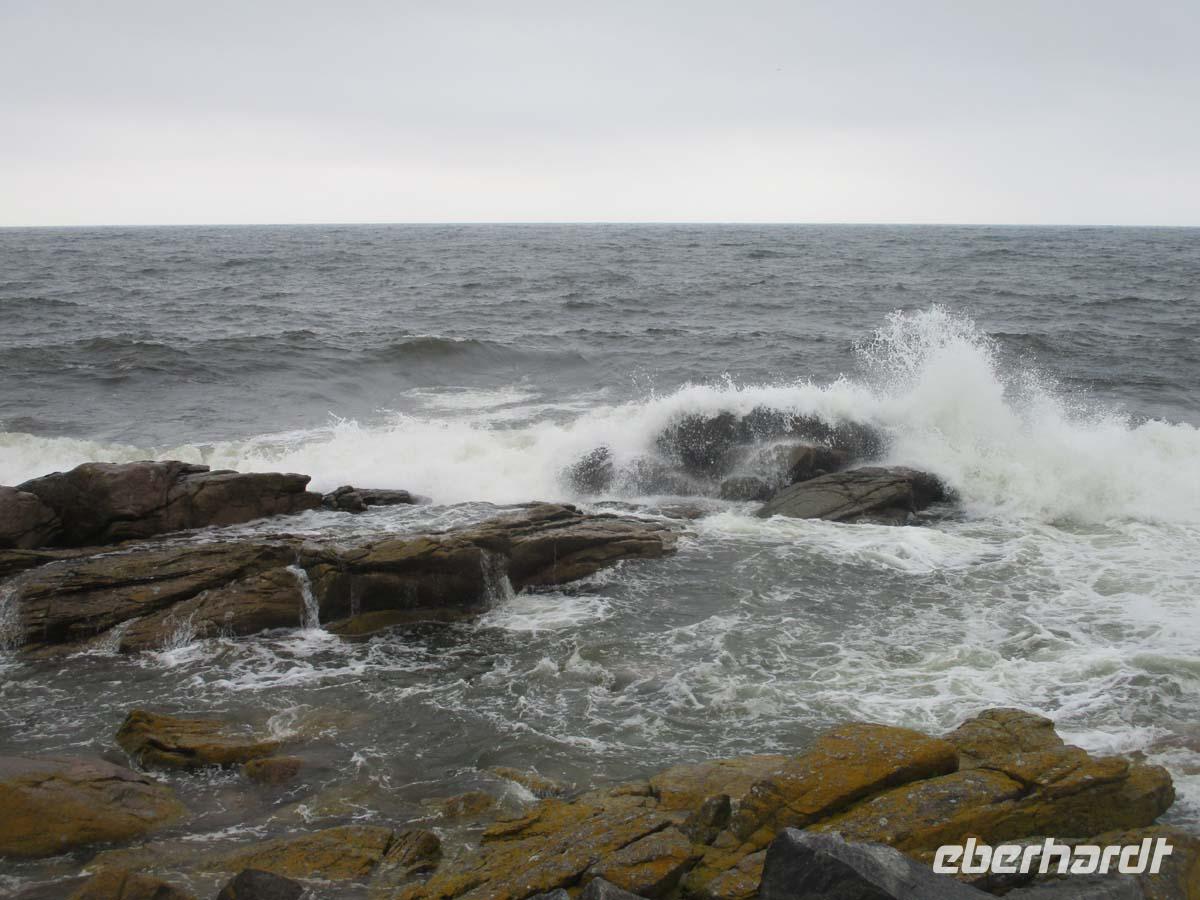 Wilde Ostsee vor Svaneke