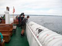 Überfahrt zu den Erbseninseln 