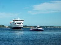 Fährausfahrt von Rostock