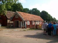 Eberhardt - Reisegruppe im Museumsdorf