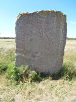 Insel Öland Lerkaka Runenstein
