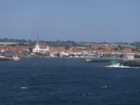 Anfahrt auf Rönne Insel Bornholm