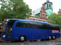 Unser Reisebus in Kopenhagen