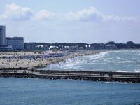 Badestrand in Warnemünde