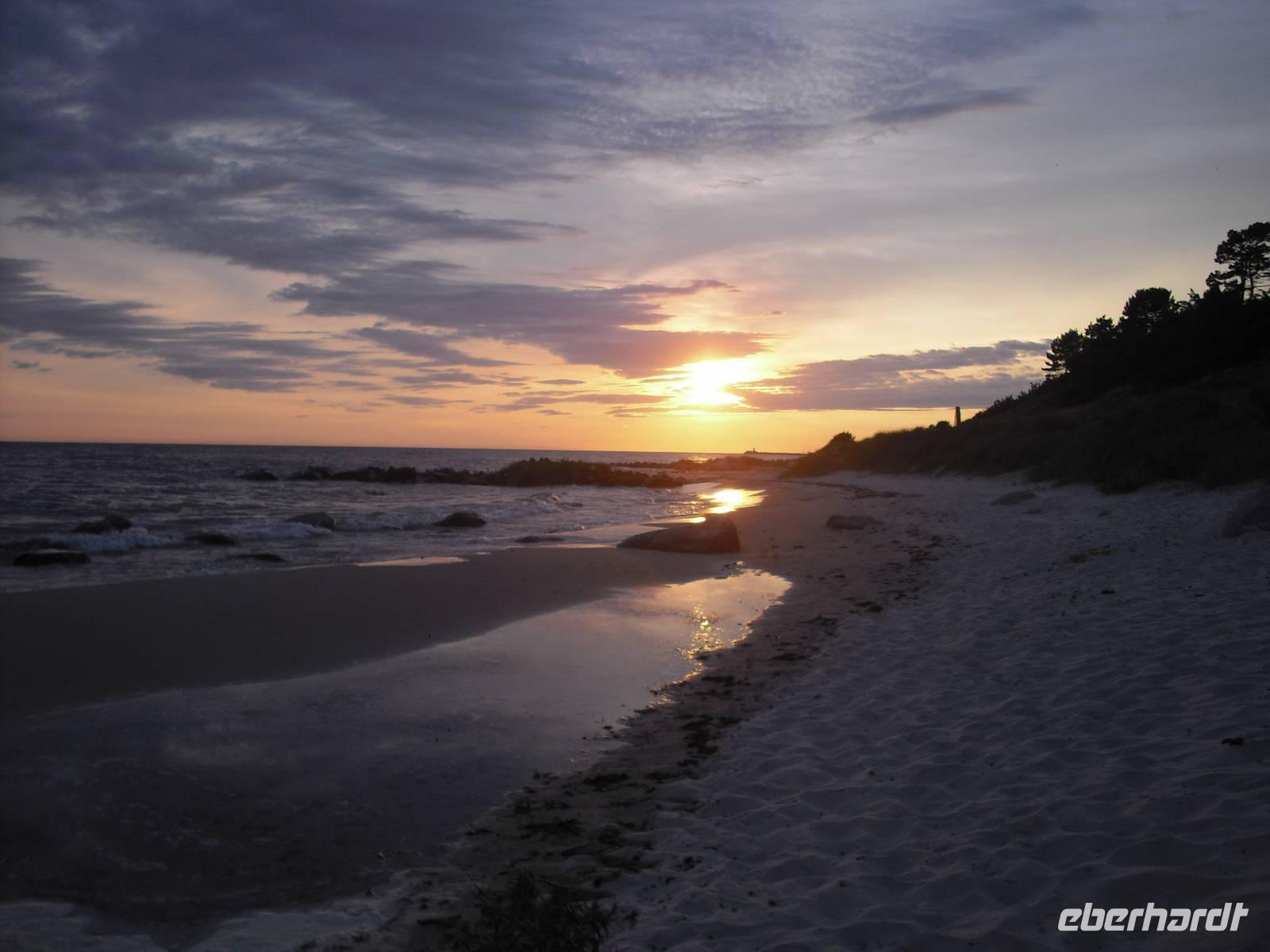 Sonnenuntergang auf Bornholm