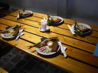 Snack zur Mittagszeit auf Bornholm