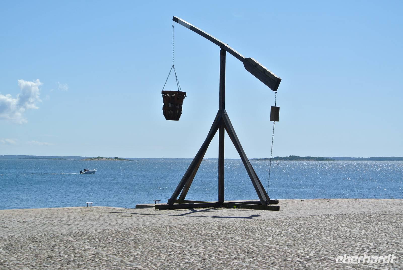 Am Ufer von Karlskrona