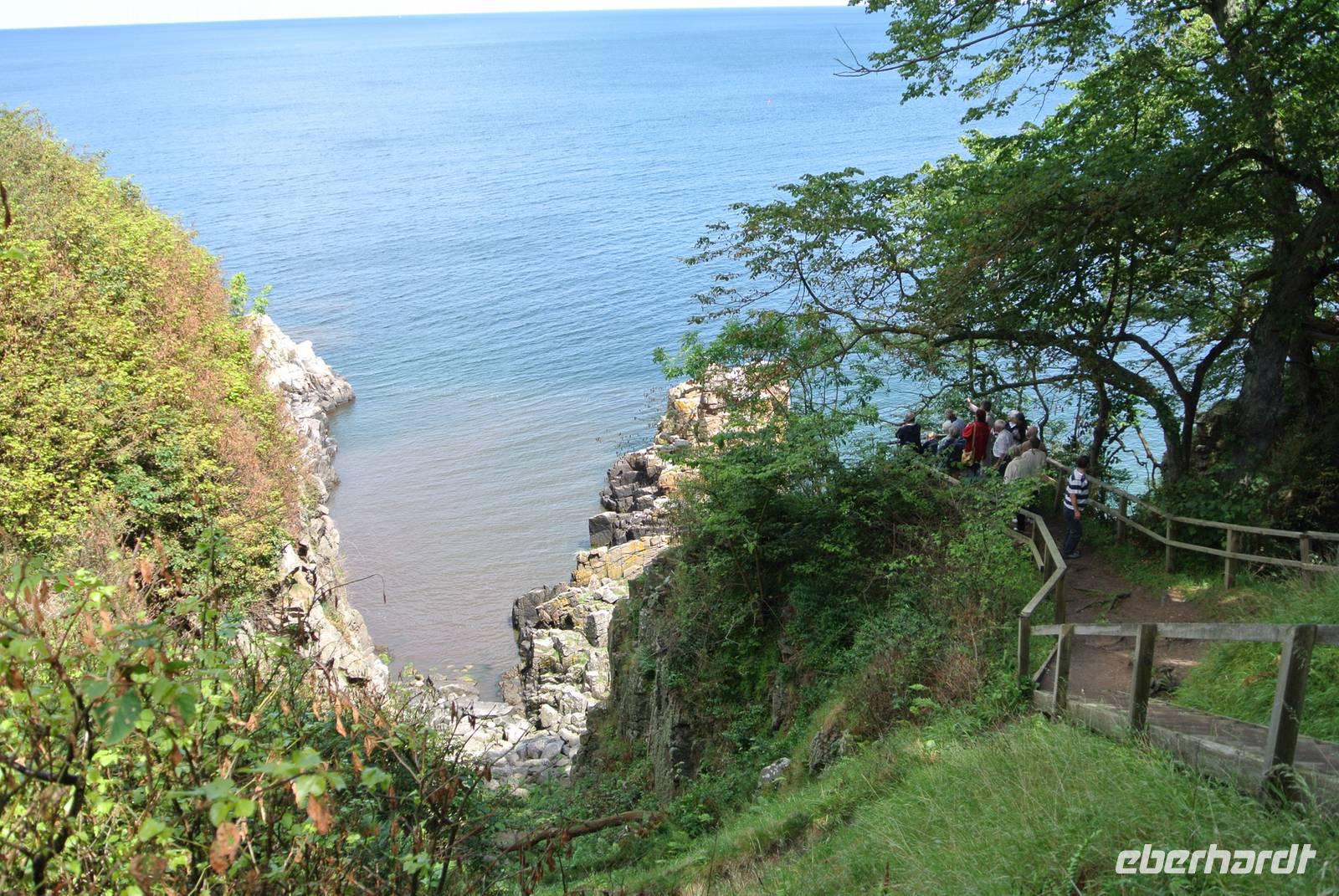 Hellingdomklippen auf Bornholm