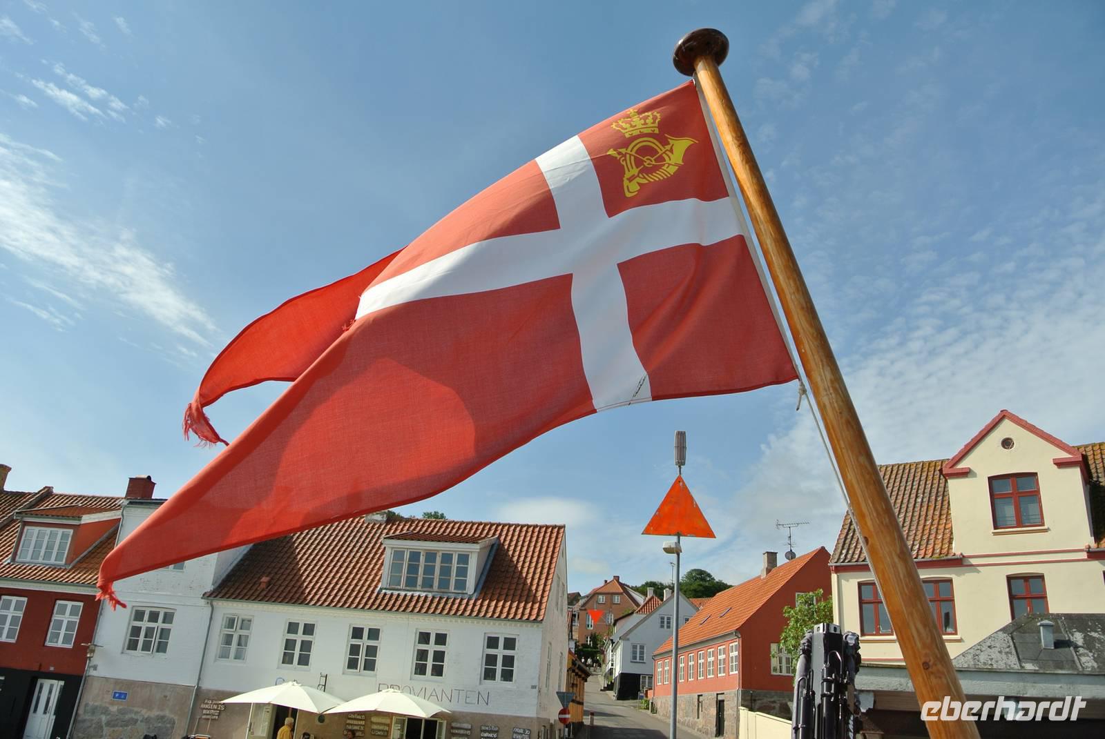 Fähre in Gudhjem auf die 