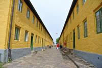 Soldatenhäuser auf den Erbseninseln