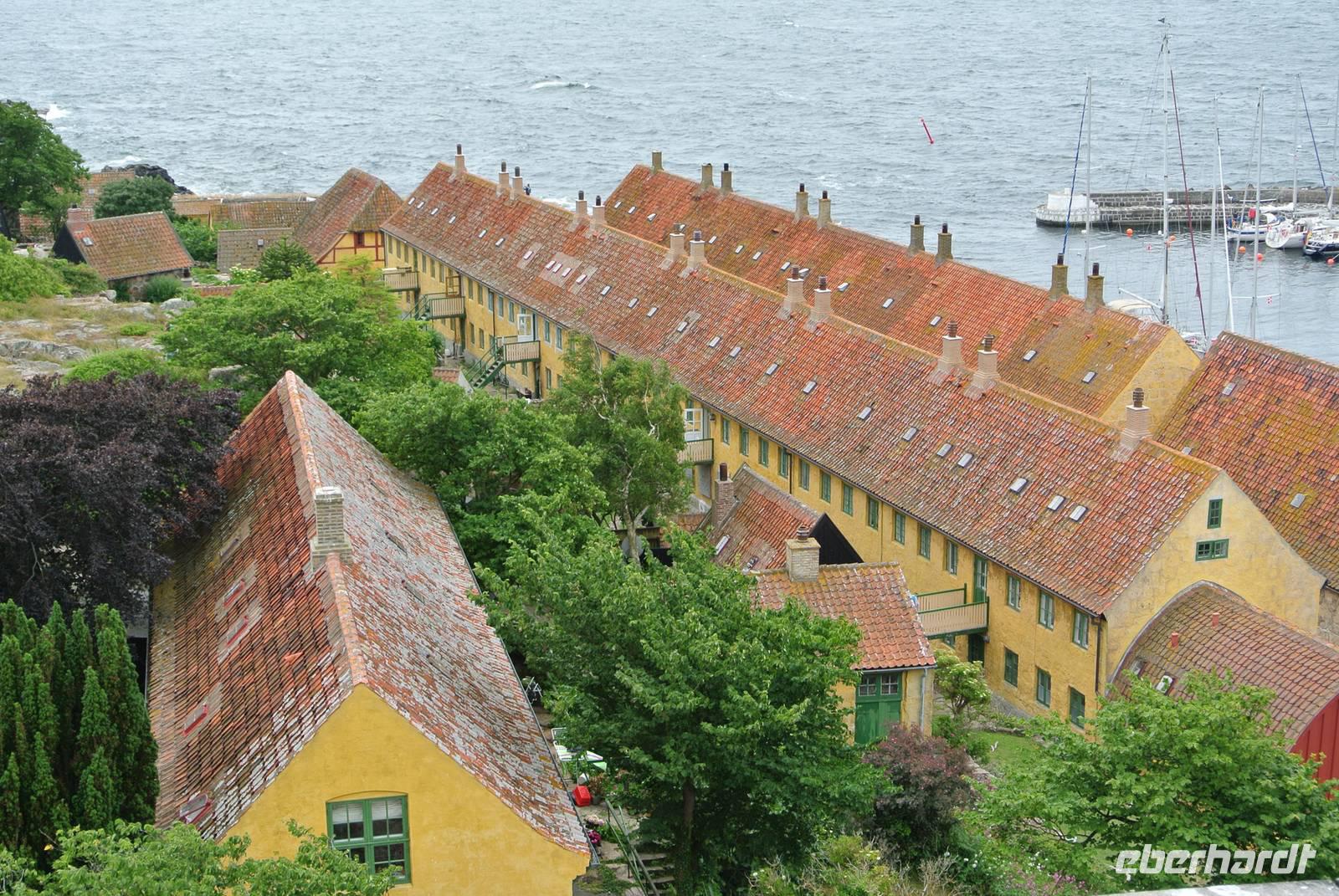 Soldatenhäuser auf den Erbseninseln