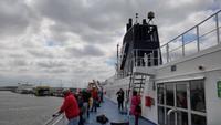 Auf der Fähre in Rostock