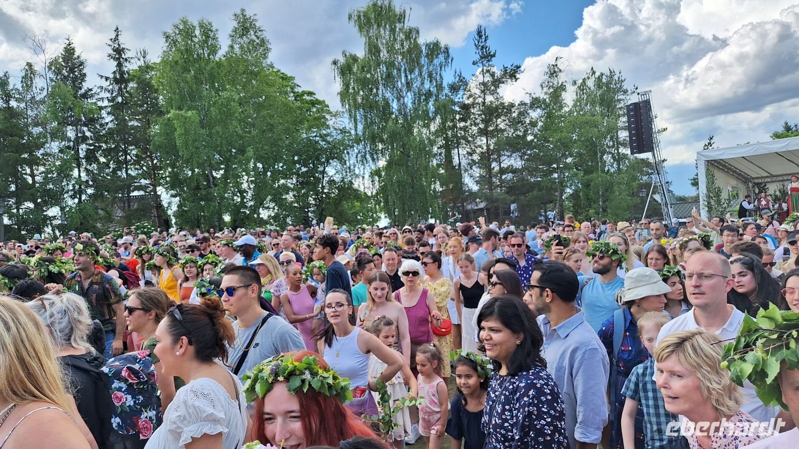 036 Stockholm Skansen Mittsommerfest