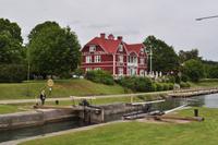 Göta Hotell in Borensberg - Radetappe Göta Kanal von Motala nach Berg (Linköping)