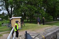 Sieben-Kammer-Schleuse von Berg - Radetappe Göta Kanal von Motala nach Berg (Linköping)