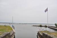 Sieben-Kammer-Schleuse von Berg - Radetappe Göta Kanal von Motala nach Berg (Linköping)