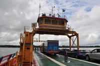 An der Fähre über den Fjärd Bråviken