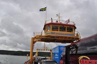 An der Fähre über den Fjärd Bråviken