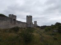 die guterhaltene Stadtbefestigung von Visby