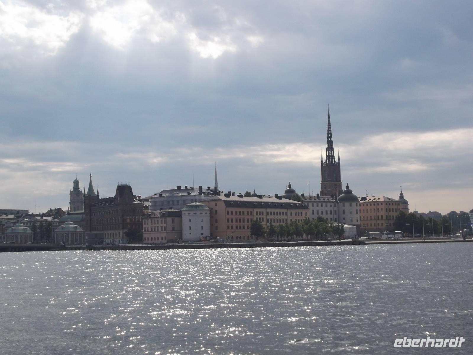 Stockholm, Blick auf Riddarholmen