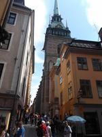 Altstadt Stockholm, Gasse zur Deutschen Kirche