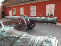 Kanonen vor Schloss Gripsholm