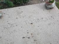 Grabstein von Kurt Tucholsky, Friedhof Mariefred