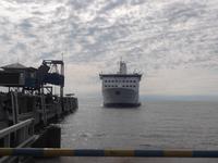 die Fähre zu den Aland-Inseln kommt