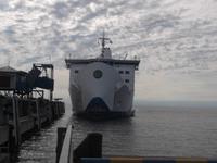 die Fähre zu den Aland-Inseln kommt