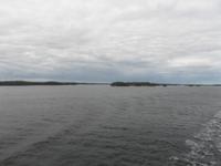 Einfahrt in den Schärengarten vor Stockholm