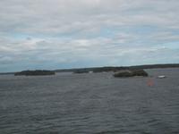 Einfahrt in den Schärengarten vor Stockholm