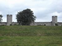 die guterhaltene Stadtbefestigung von Visby