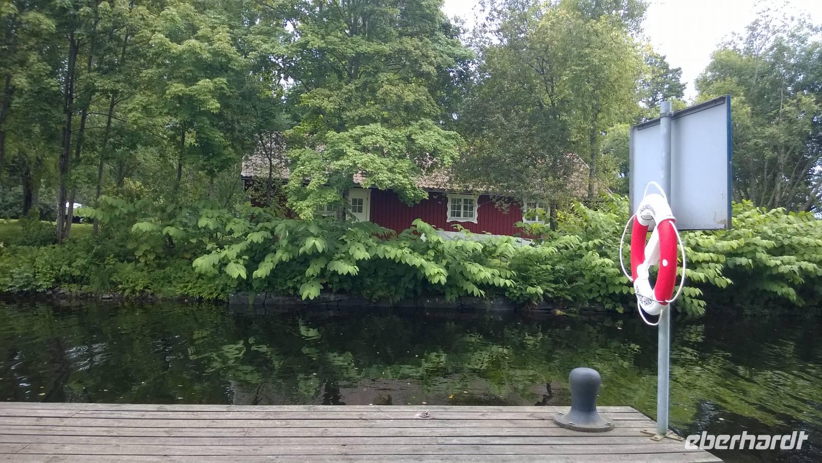 Anlegestelle am Dalslandkanal