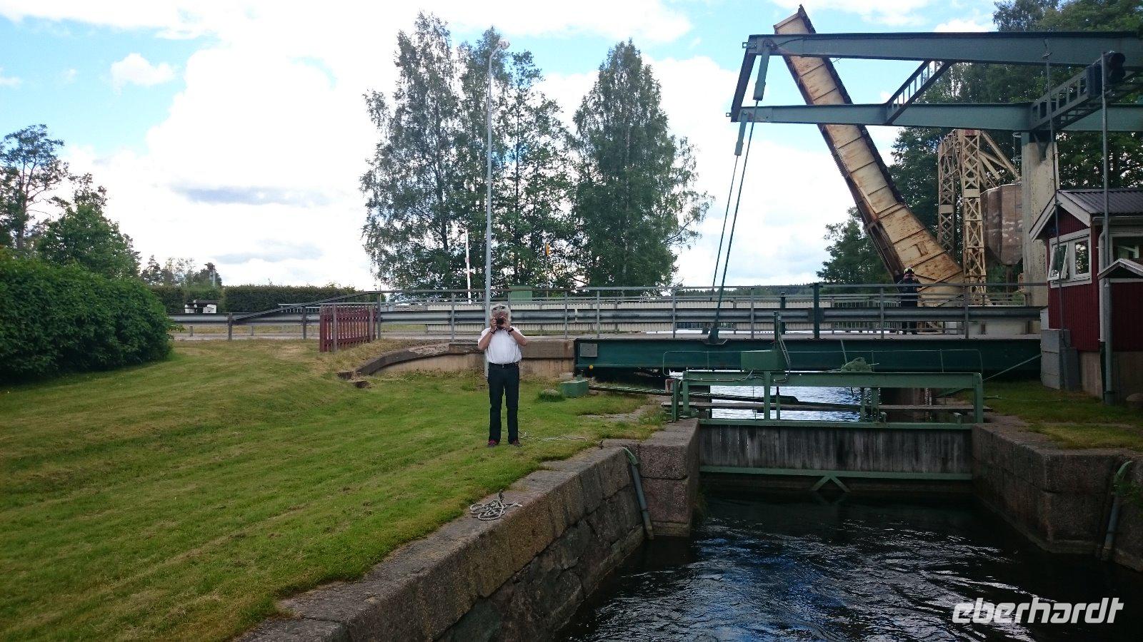 Schleuse am Dalslandkanal