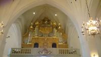 In der Kirche in Vaxjö , Orgel