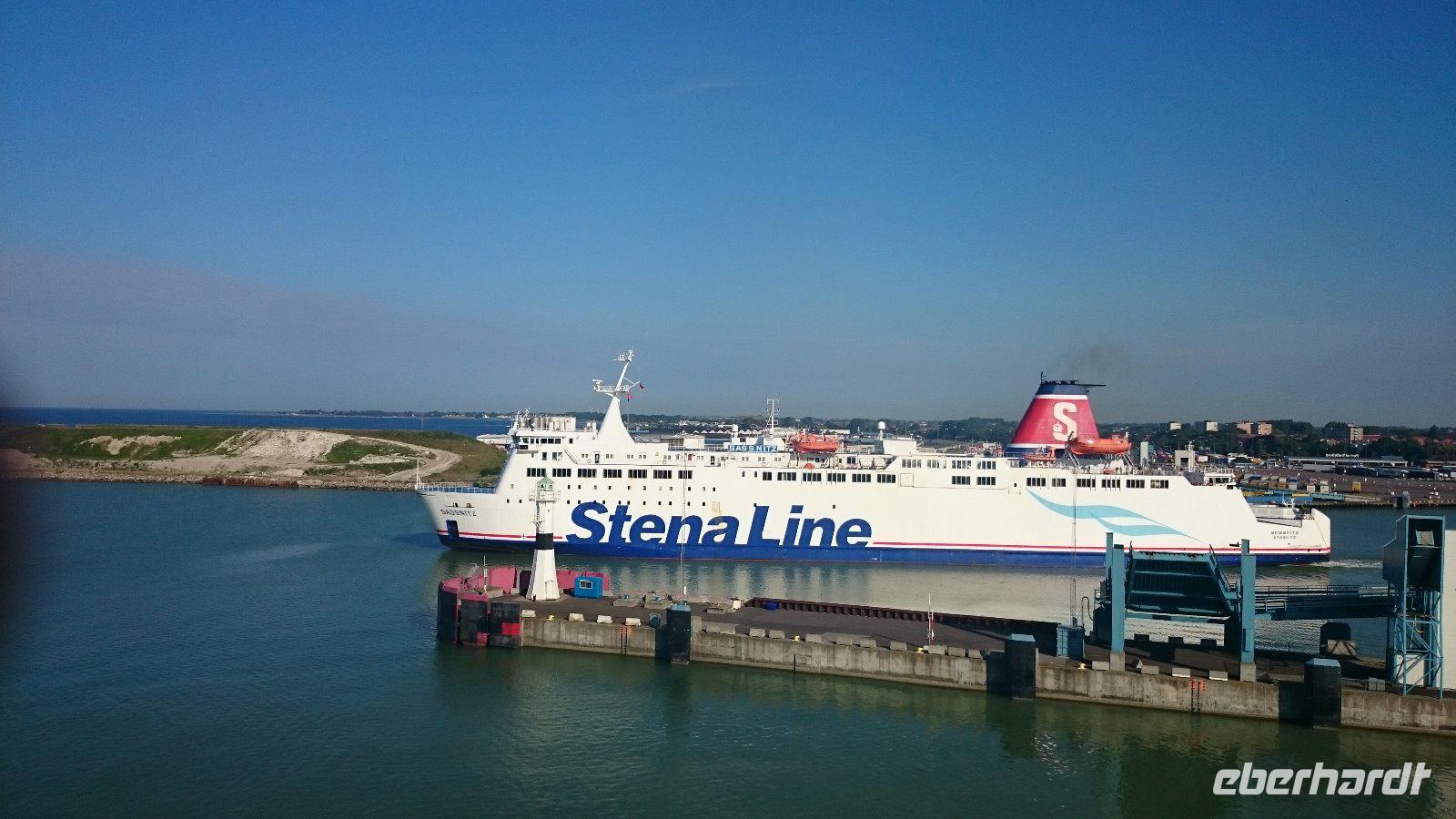 Hafenausfahrt Trelleborg