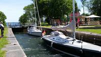 Göta Kanal - Schleuse Borenshult - Motala
