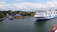 TT Line M/S Nils Holgersson trifft auf M/S Peter Pan von Trelleborg nach Rostock