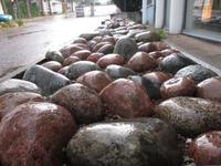 Ein einziges Mal Regen in Mariehamn