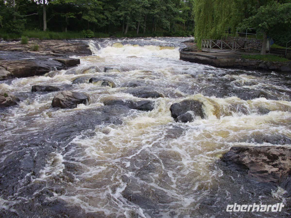 Die wilden Wasser des Mörrumsan