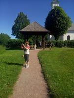 Neben dem Runenstein 