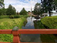 Neben dem Schloss Gripsholm