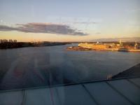 Blick aus dem Fenster in Panoramabar 