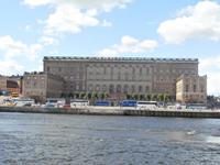 Stockholm-Blick zum Schloß
