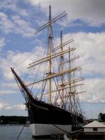 Das Museumsschiff Pommern