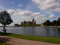 Das mächtige Schloss in Kalmar