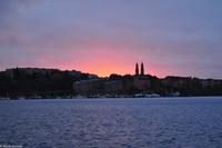 Stadshuset in Stockholm am Mälarsee