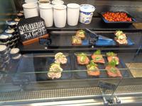  In der Markthalle zu Lund: Smörrebröd