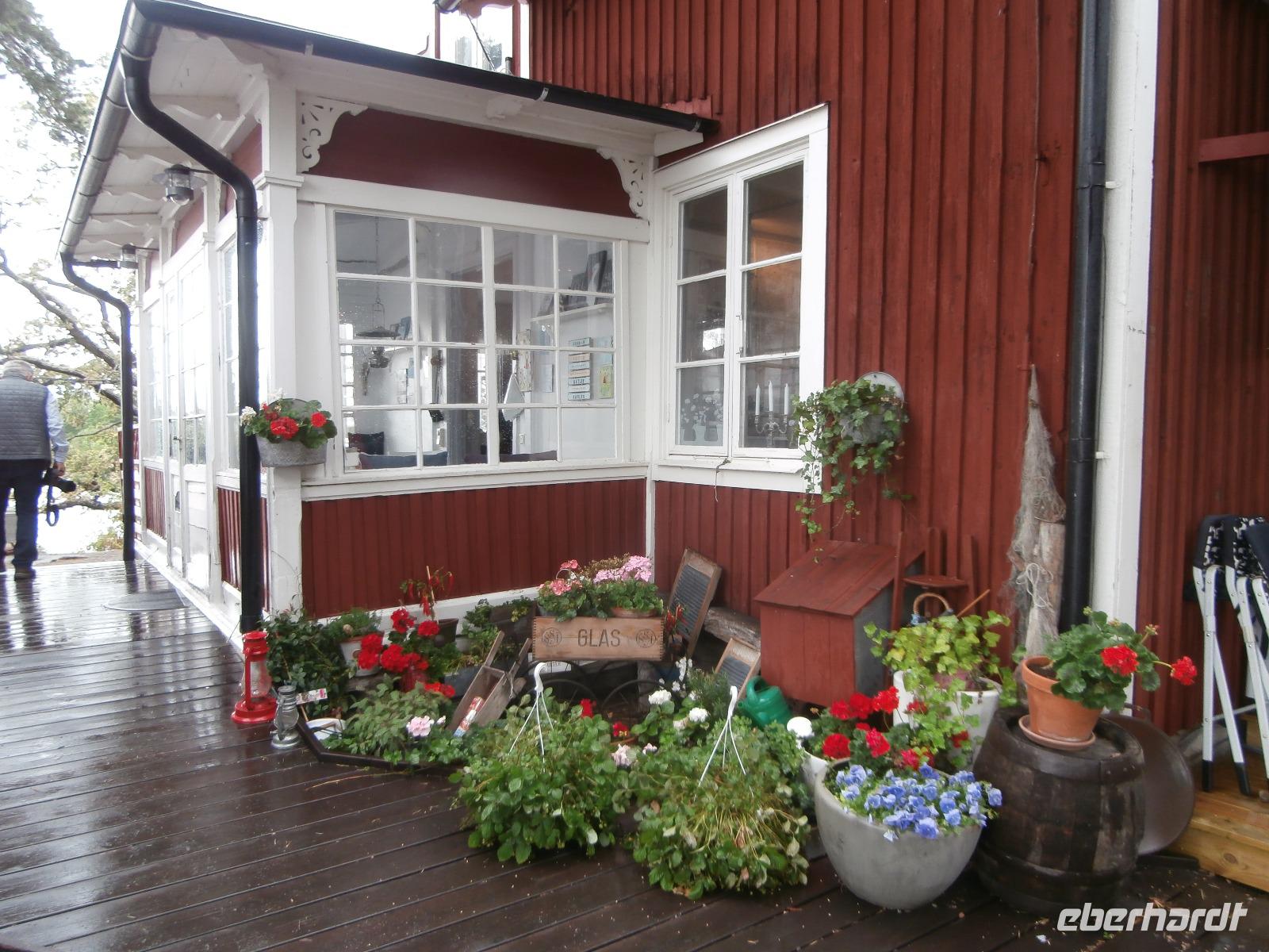 Insel Fjäderholmarna-Restaurant Röda Villan