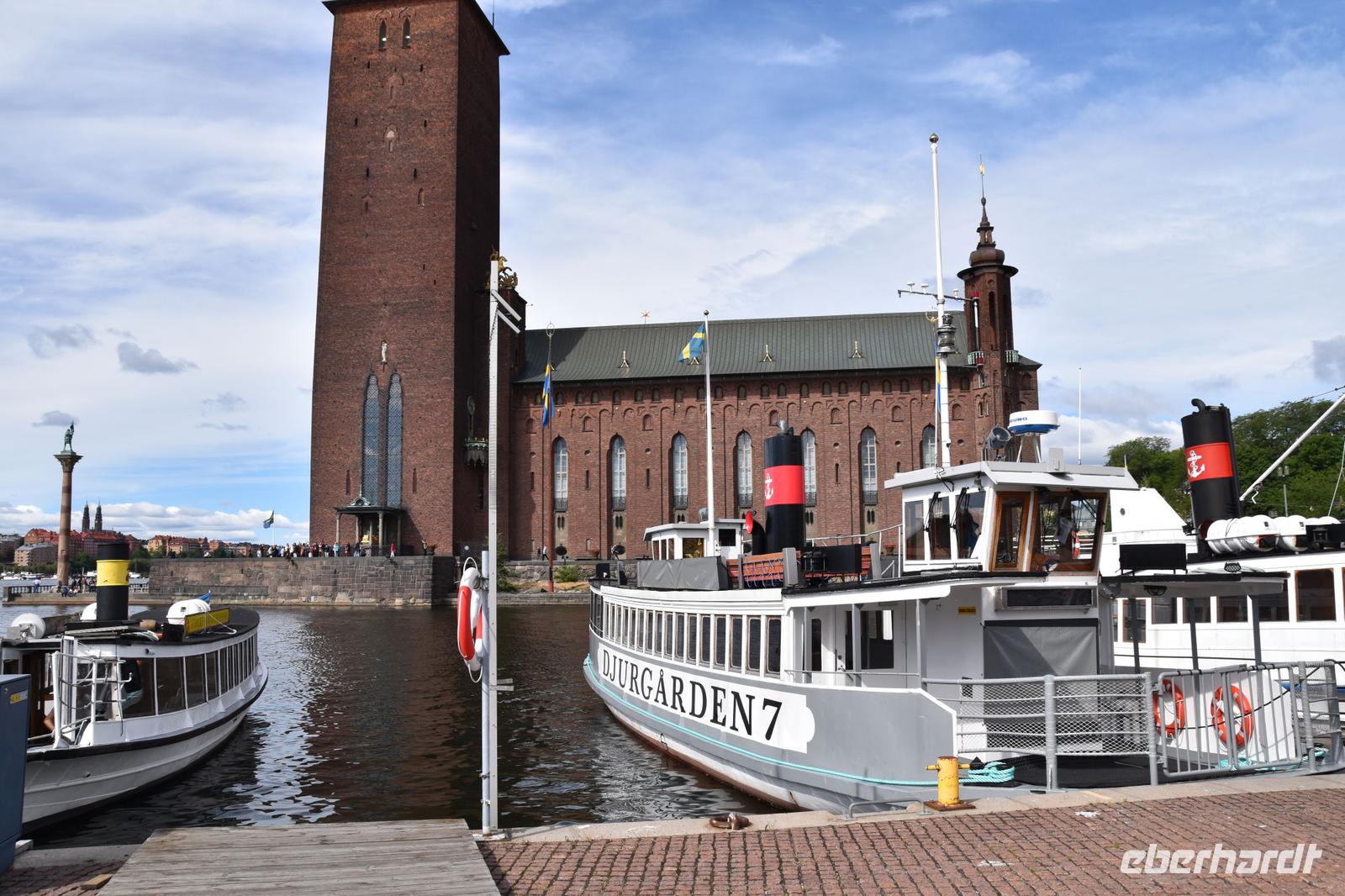 091 Stockholm, Schifffahrt nach Drottningholm